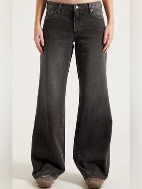 PacSun Casey Low Rise Baggy Jeans in Washed Black ✨BUNDLE AVAILABLE✨